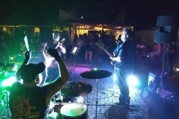 Foto da bandade rock Vinnie rockmore - para casamento e formaturas e eventos corporativos