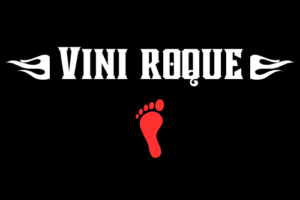 Logotipo Vini Roque - músico de rock blues e ofmg